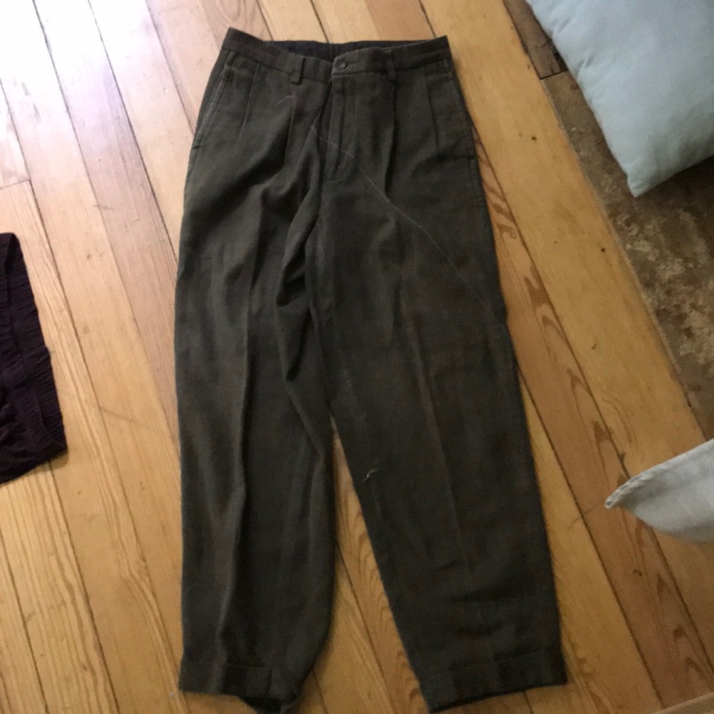 Woolen trousers